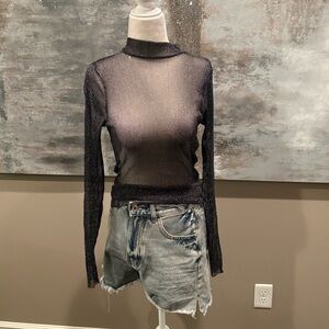 Women’s Willow & Root Sheer Glitter Top